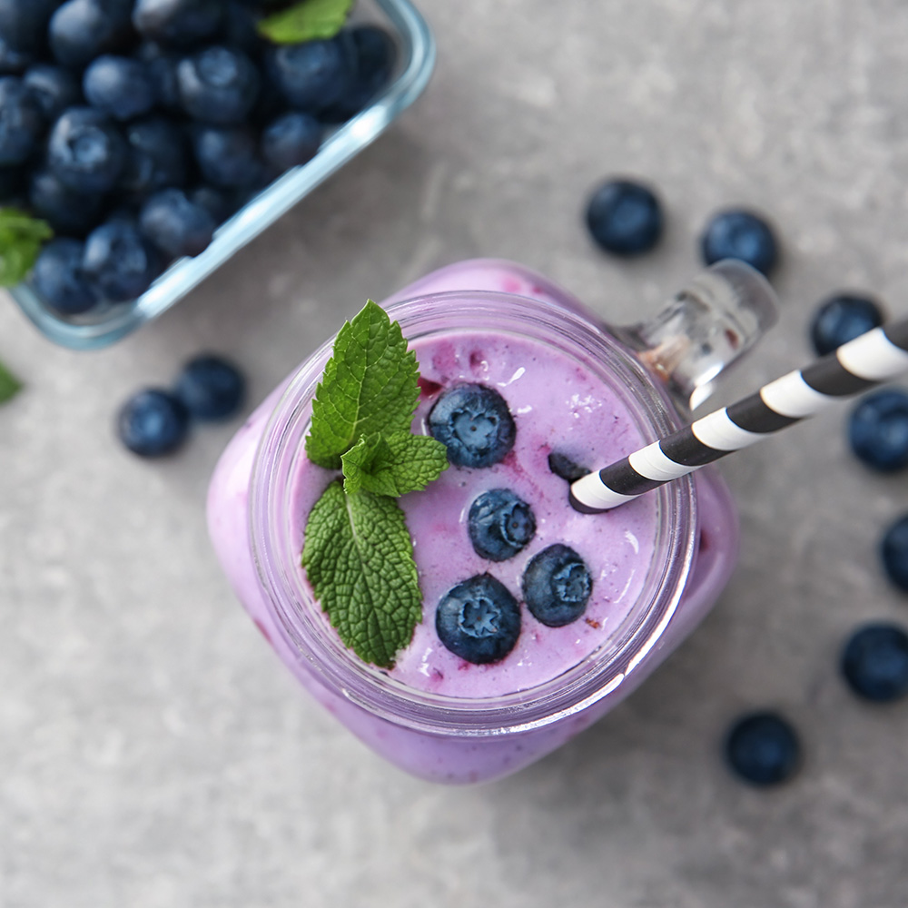 Blueberry Oat Smoothie
