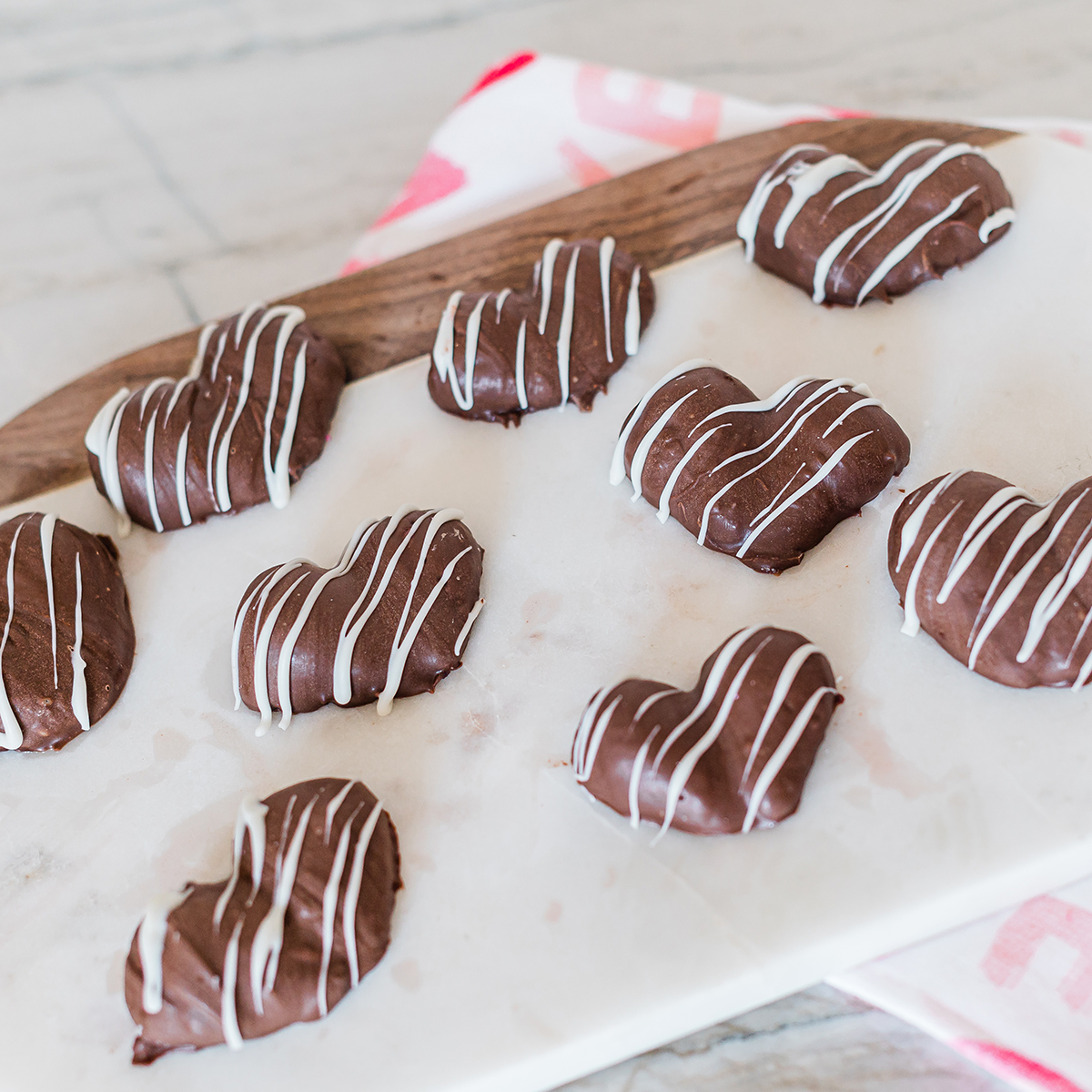 Decadent Chocolate Covered Strawberry Hearts