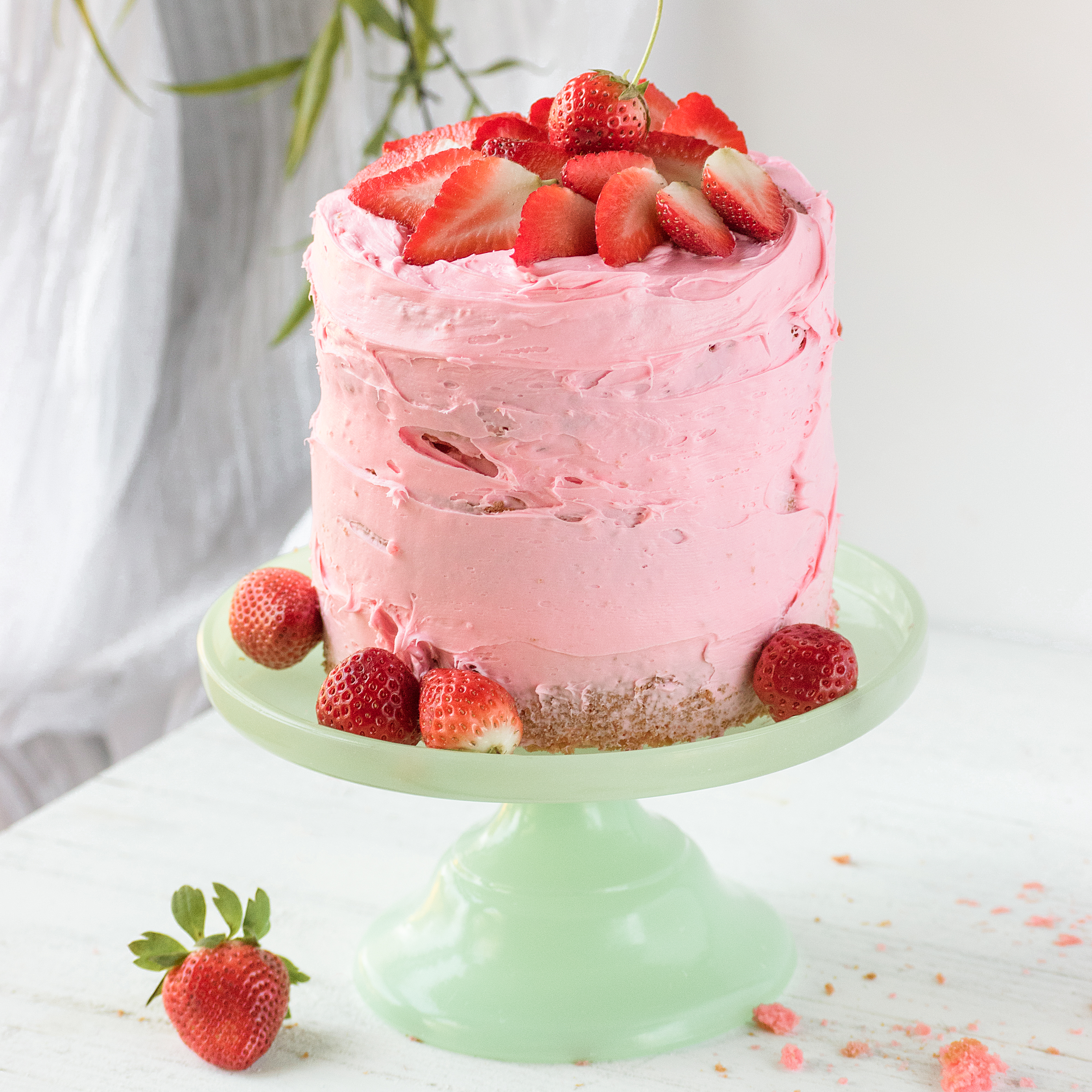 Swedish strawberry cake recipe