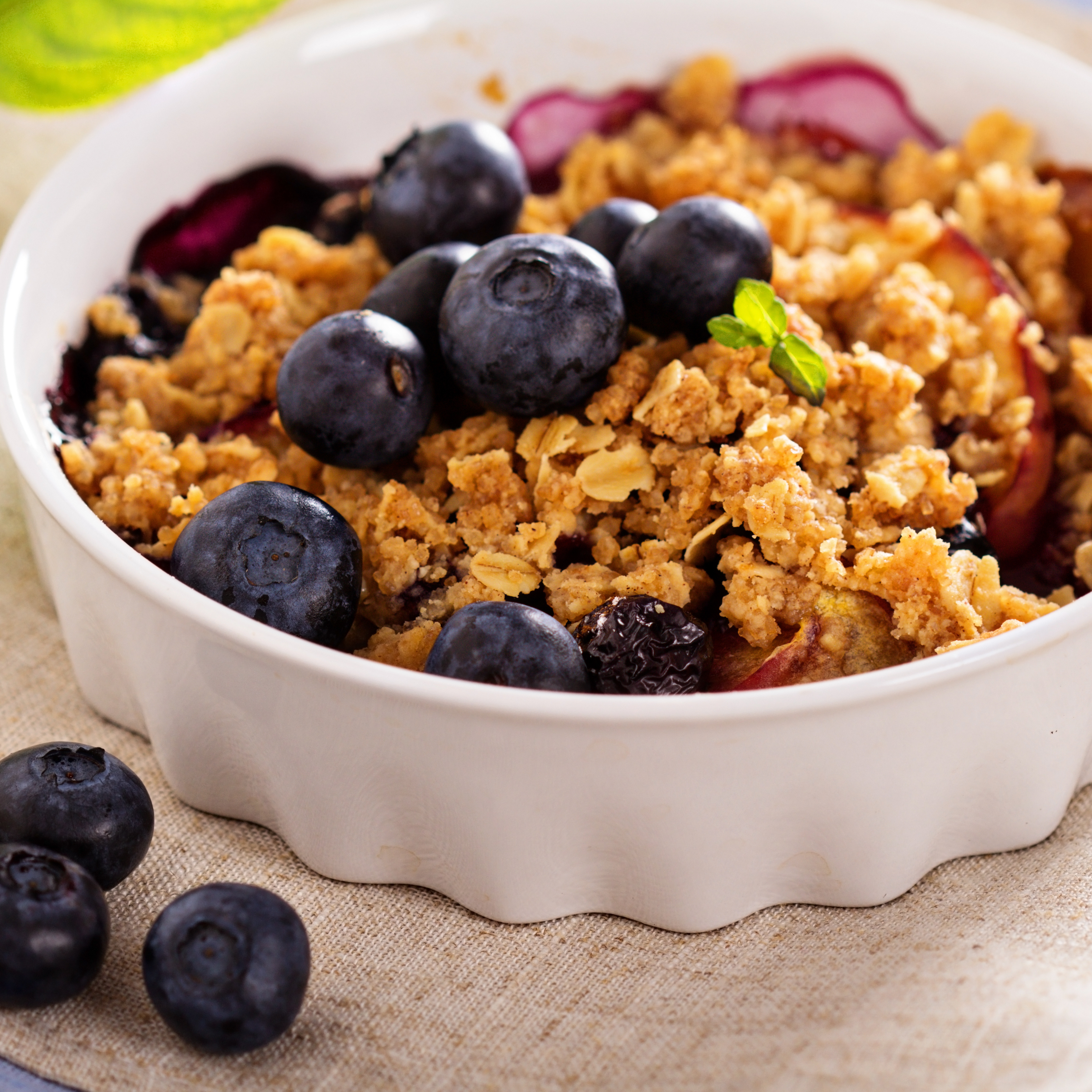 Blueberry Peach Crisp