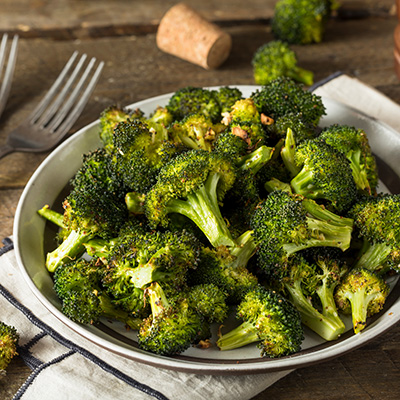 Crispy Parmesan Roasted Broccoli