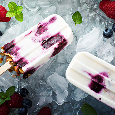 Blueberry Breakfast Pops