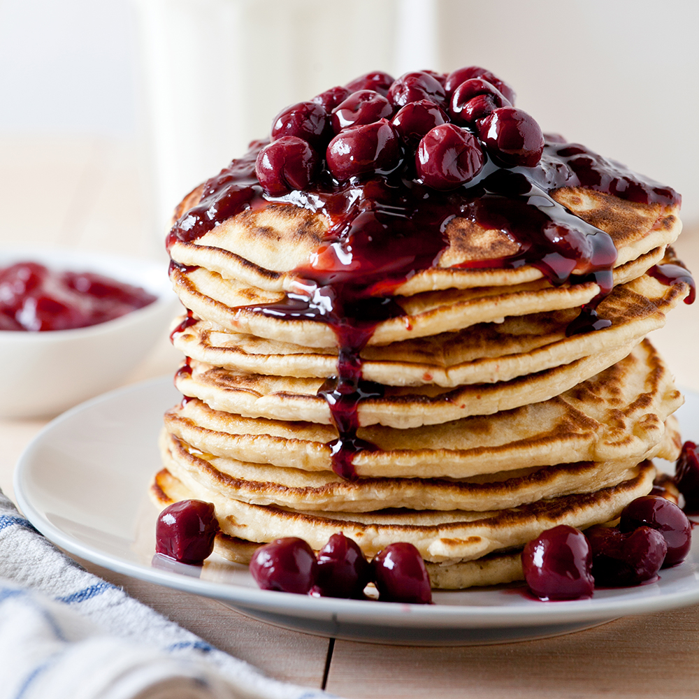 Cherry Pancakes Recipe Market Street