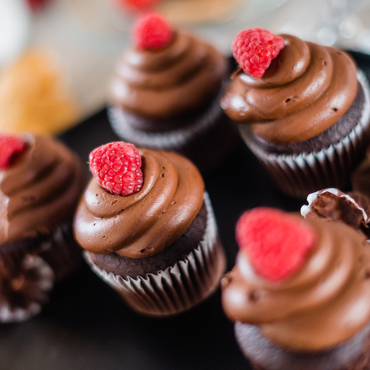 Raspberry Chocolate Cupcakes Recipe | Albertsons Market